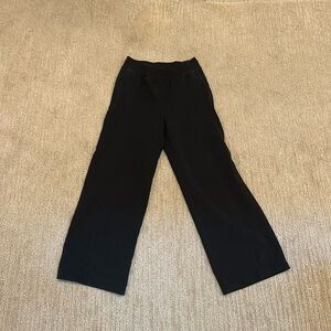Wide leg black pants